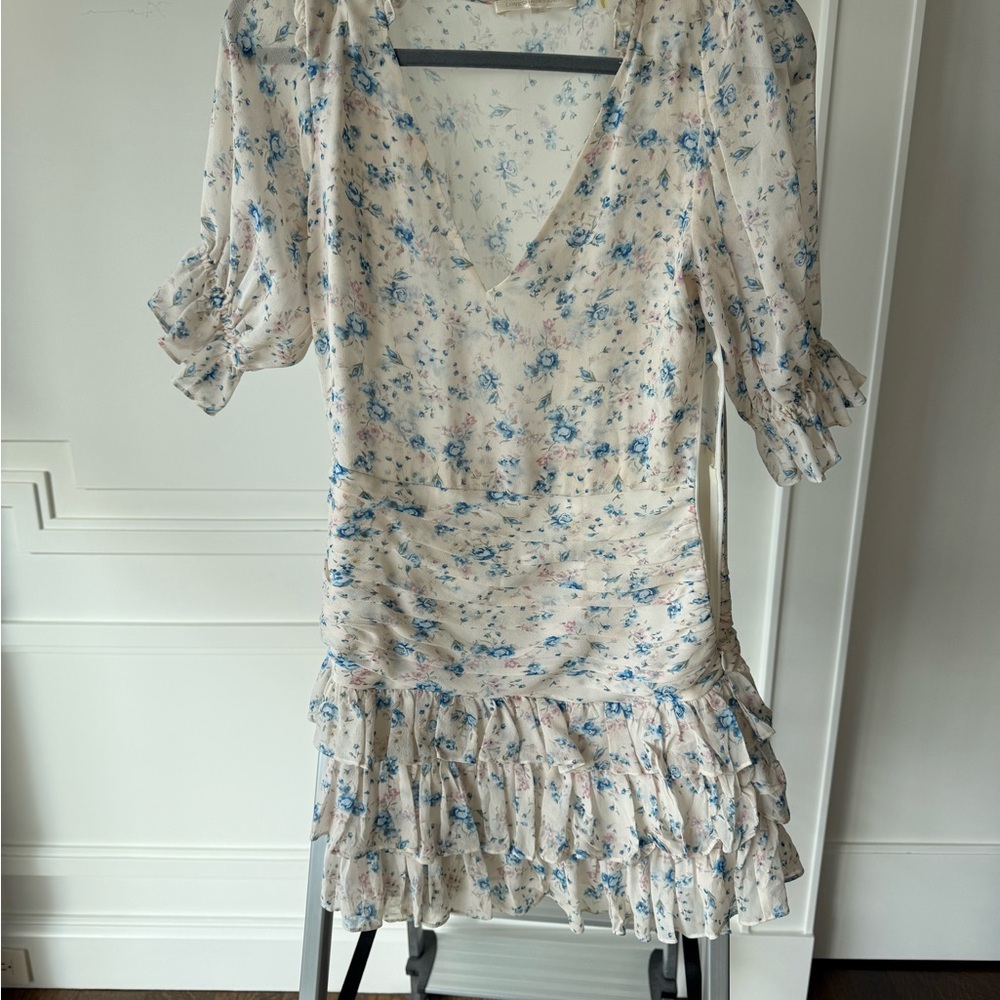 Floral mini dress 2 Loveshackfancy